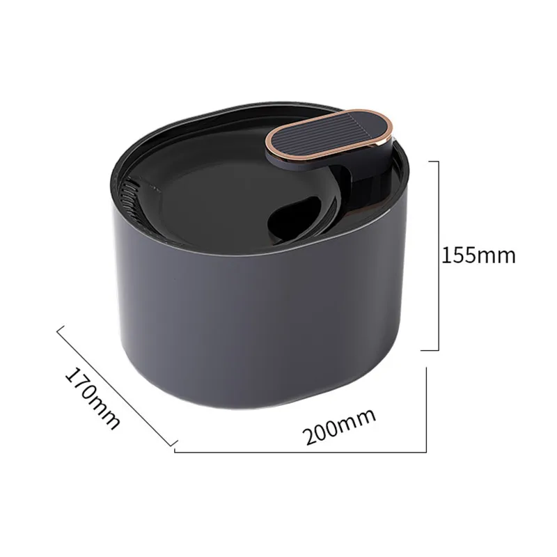 Pet Drinker Water Fountain Cat Accessories Automatic Circulation Filtration Fountain Dog Drink Feeder Mute Water Dispenser