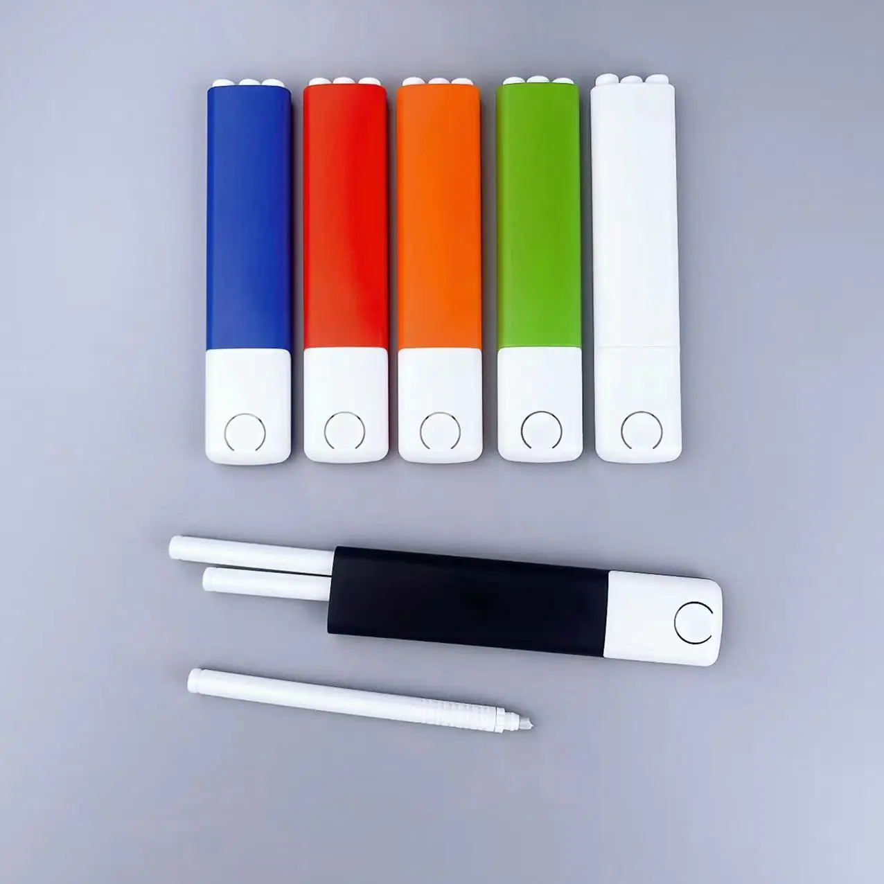 3 in 1 pen set Glue Cutter Gel Ink Marker Ball Pen with printed customer brand OEM logo