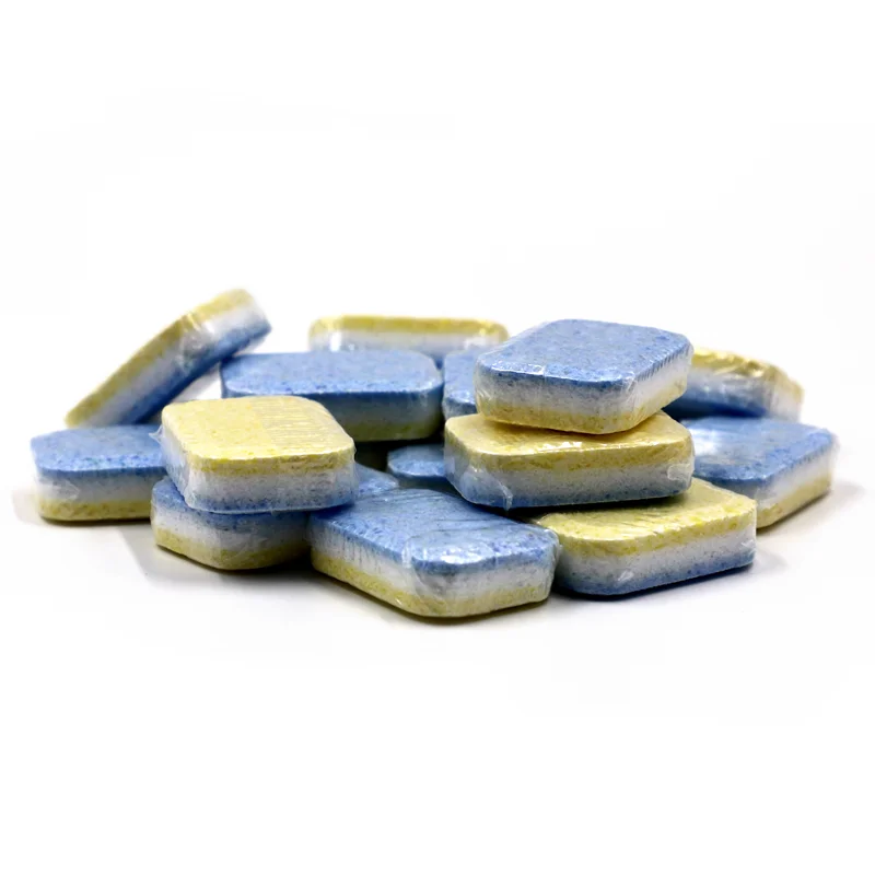 New arrival All purpose dishwasher tablets eco-friendly plant-drived formula with water soluble film refill in krafe paper