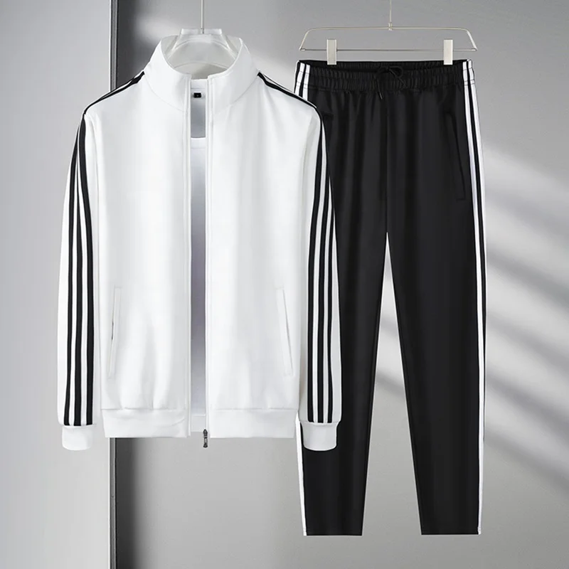 High Quality Hoodie Suit for Men Teenagers Casual Oversized Zipper Hoodie Fashion Brand Cross-Border Sports Suit For Men