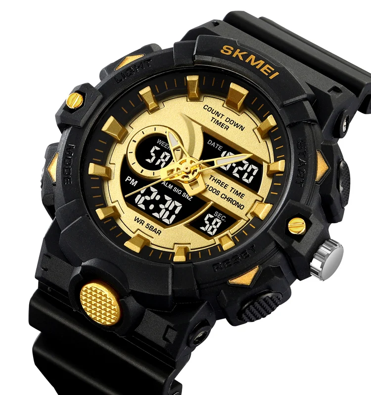 SKMEI 2225 DIGITAL WATCH NEW POPULAR SPORT STYLE LIGHT WEIGHT DUAL TIME WATCH