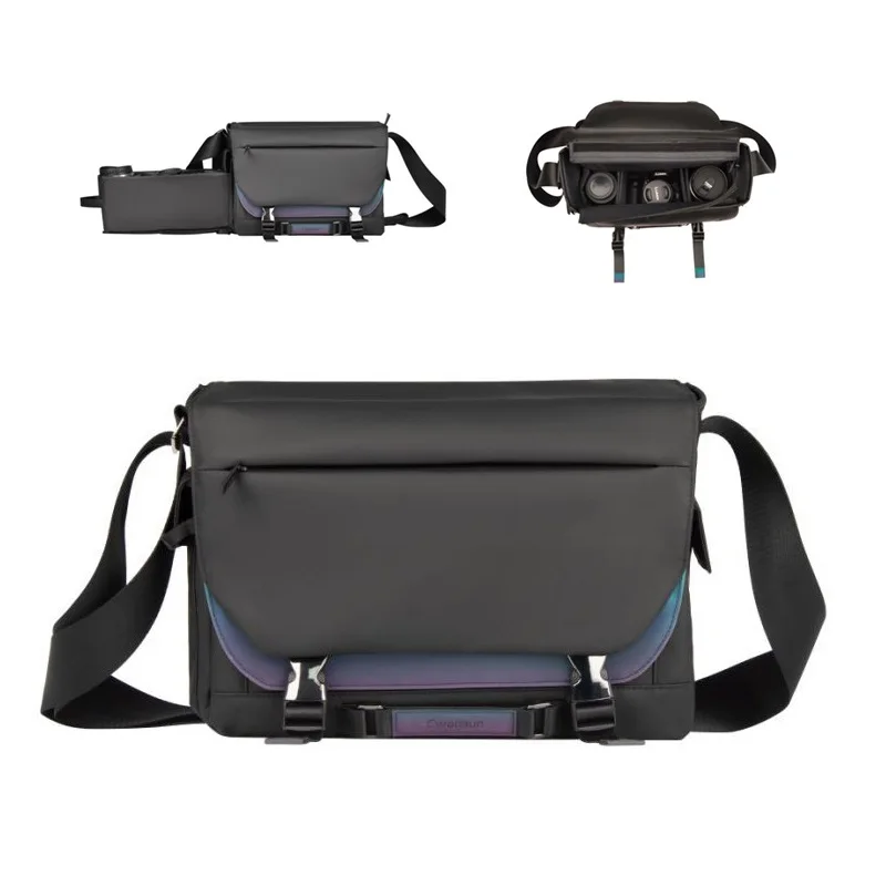 Brand single shoulder side opening camera bag portable camera bag single crossbody SLR bag wholesale