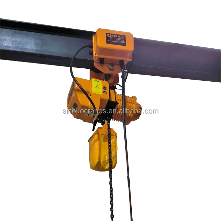 1ton 5ton Crane Hoist 220V-690V Lifting Equipment Electric Chain Hoist for Repairing Shop