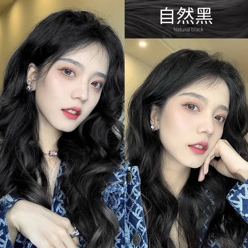 Custom Natural Black Chestnut Brown Wine Red Grape Purple Hair Color Change Shampoo Long Lasting Permanent Organic Hair Dye