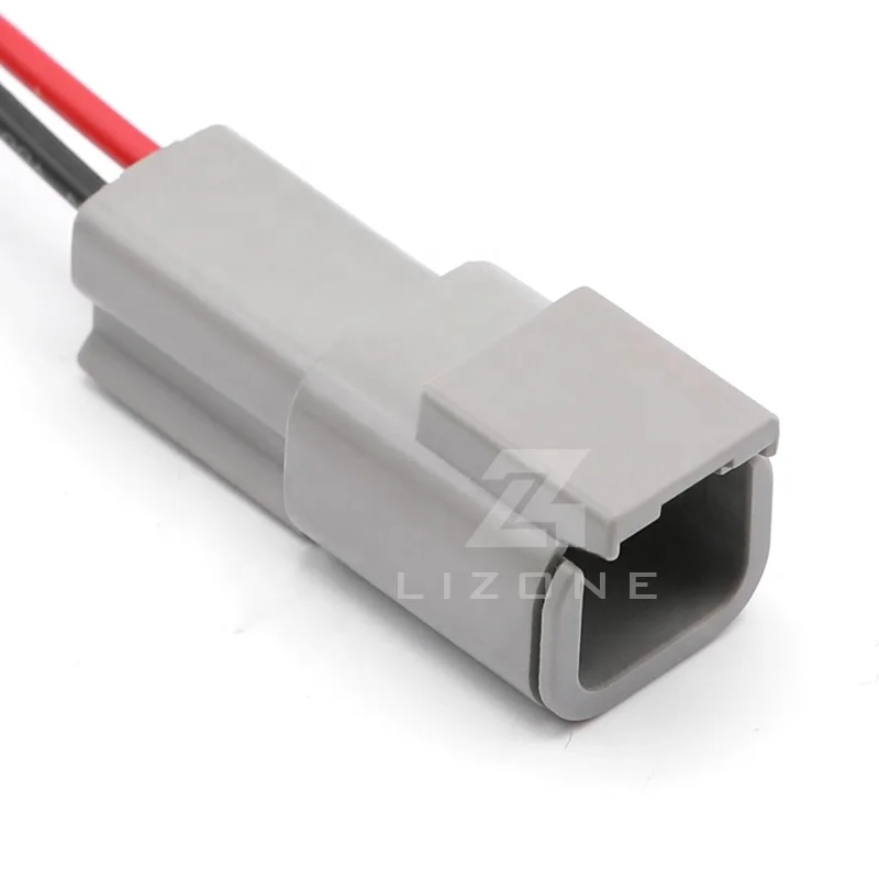 Deutsch 2 Pin DTM04-2P мужской автомобильный разъем провода с коммутационным шнуром жгут кислородный датчик DTM04-2P