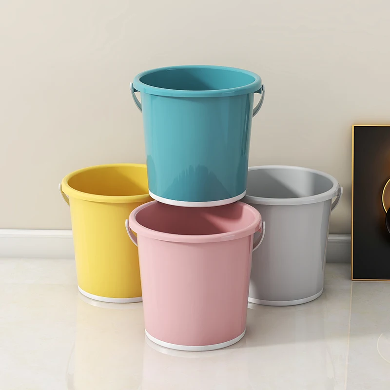 20 liter pail mop bucket 5 gallon bucket plastic pail plastic barrel cleaning products plastic bucket with solid color