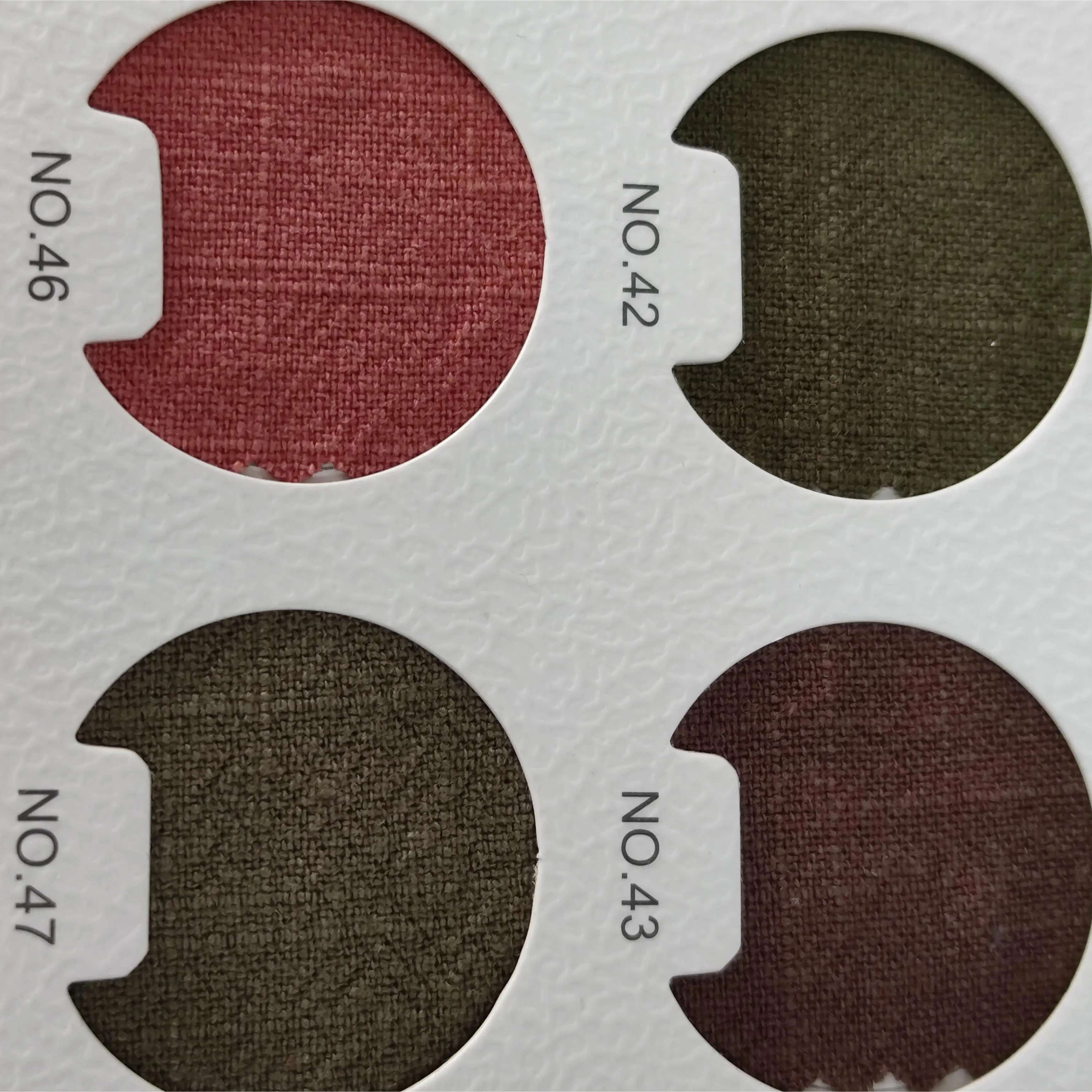 Viscose and linen blended fabric bamboo anti-wrinkle clothing fabric spring and summer cotton linen fabric