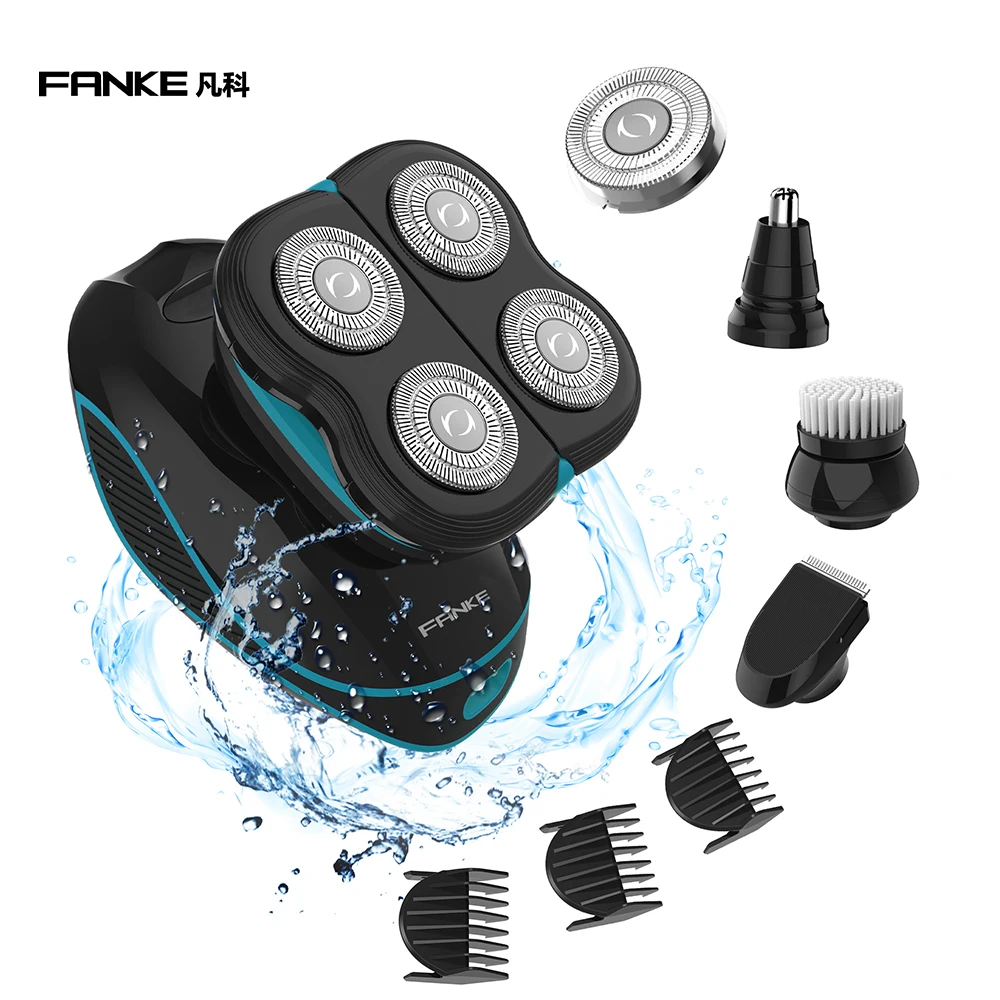portable Multi-function Waterproof electric shaver Rechargeable professional Razors for men