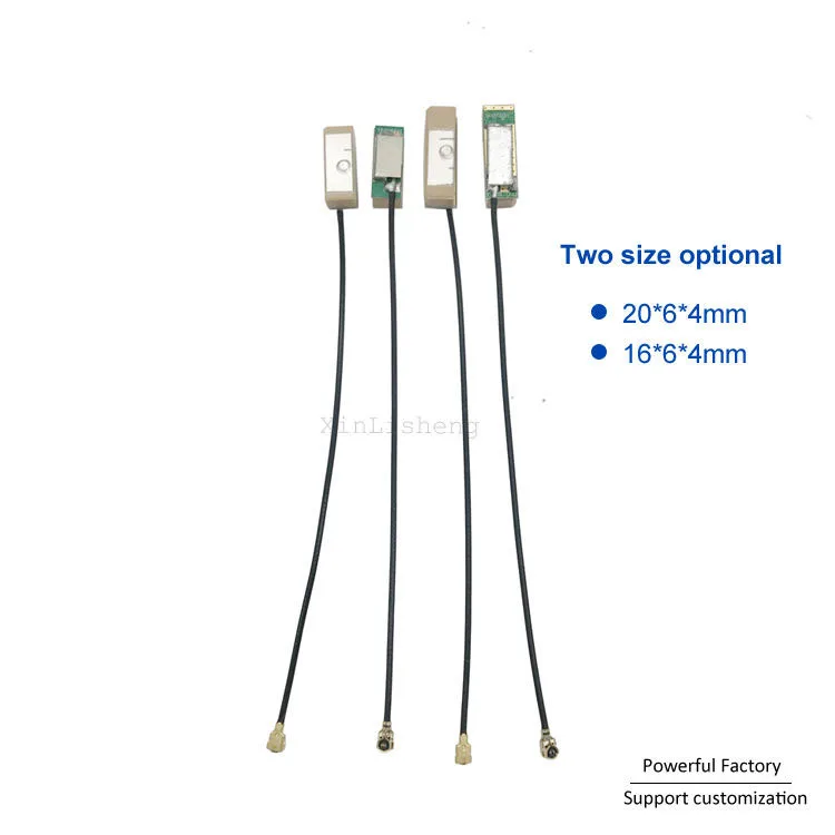 1575.42mhz GPS GLONASS Internal Antenna Ceramic Dielectric active Patch Antenna 16*6mm