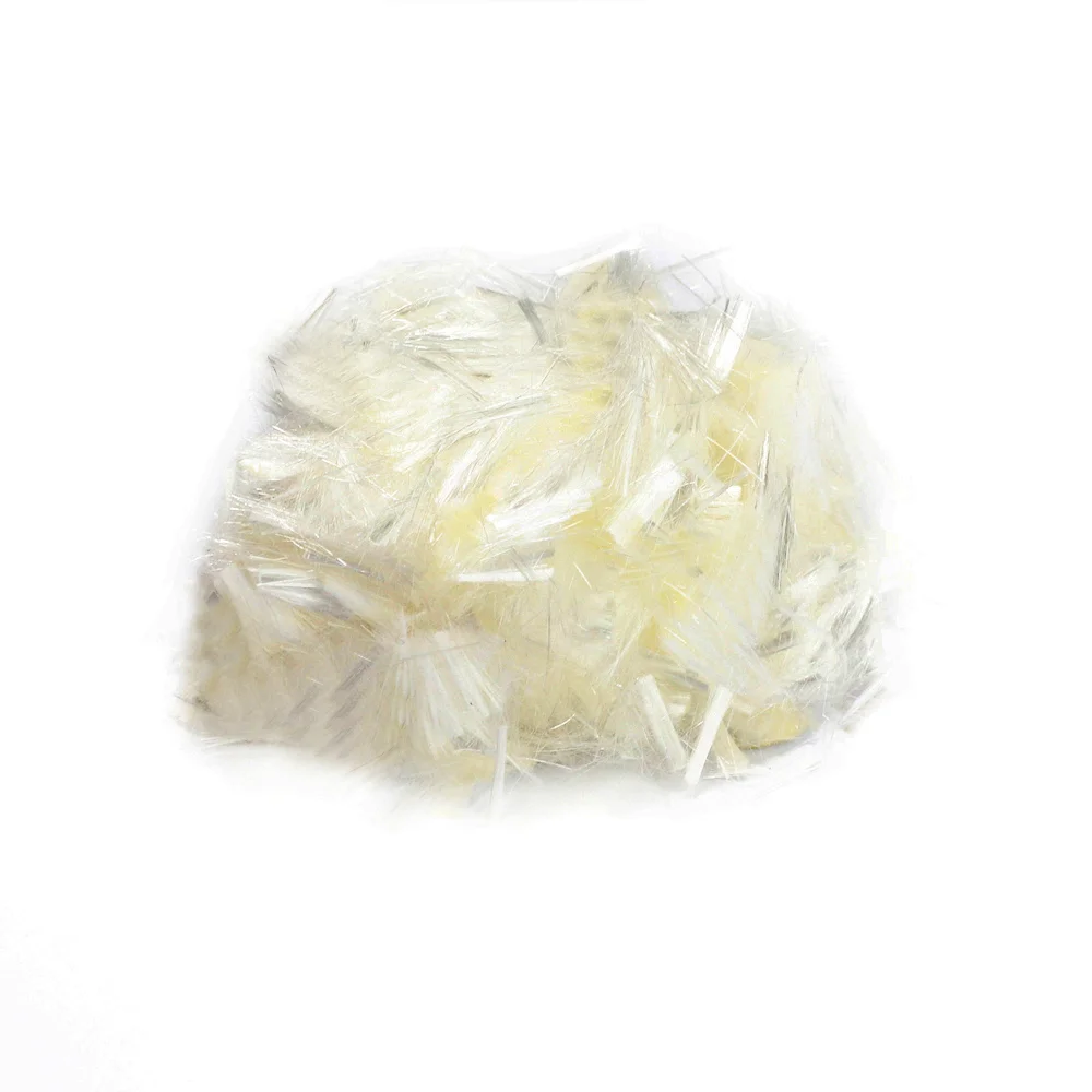 Водорастворимый высокопрочный и высокомодульный поливинил акоол 2 dtex 6 мм ПВА бетонное волокно