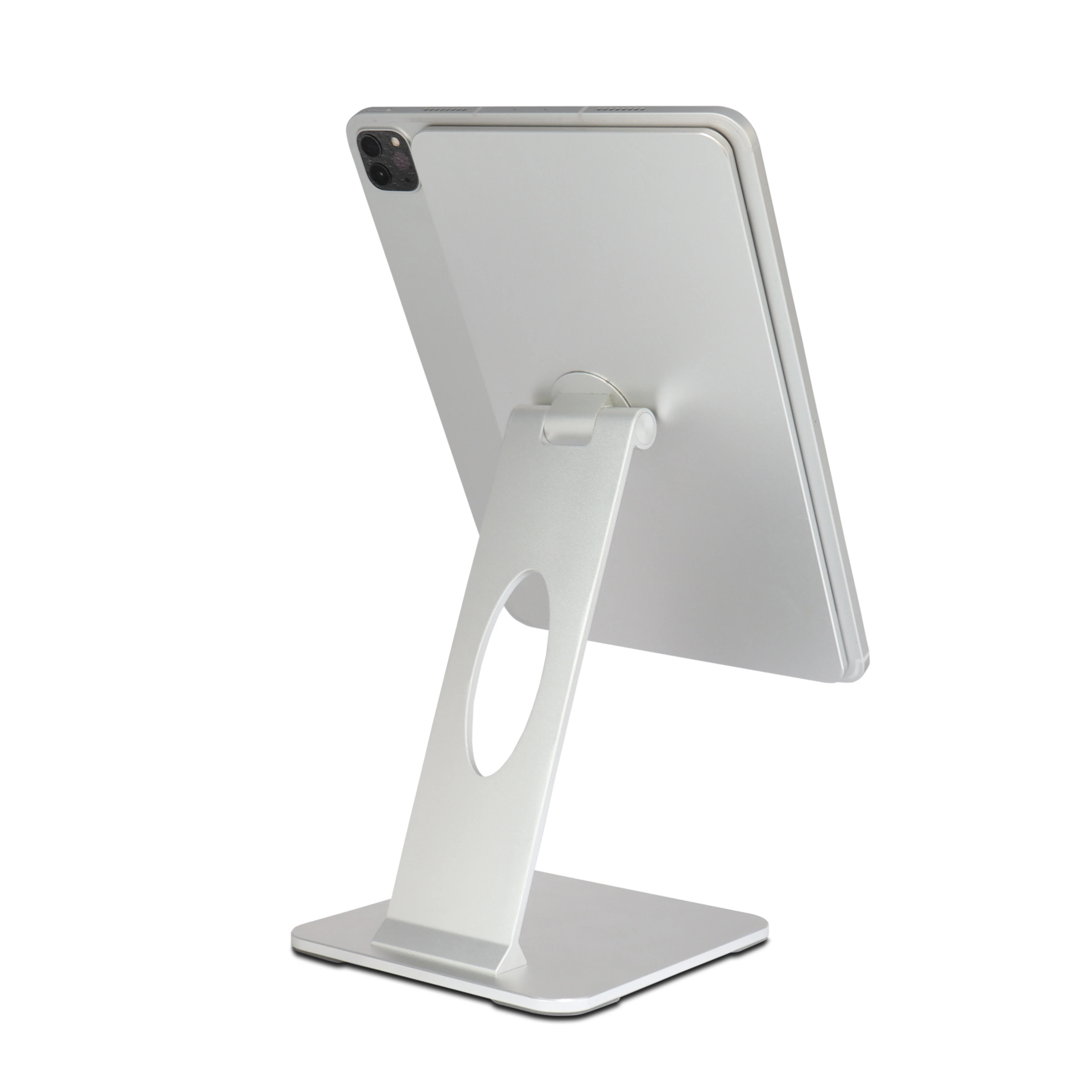 Настольная подставка для планшета магнитно вращающаяся Регулируемая из алюминиевого сплава планшетного