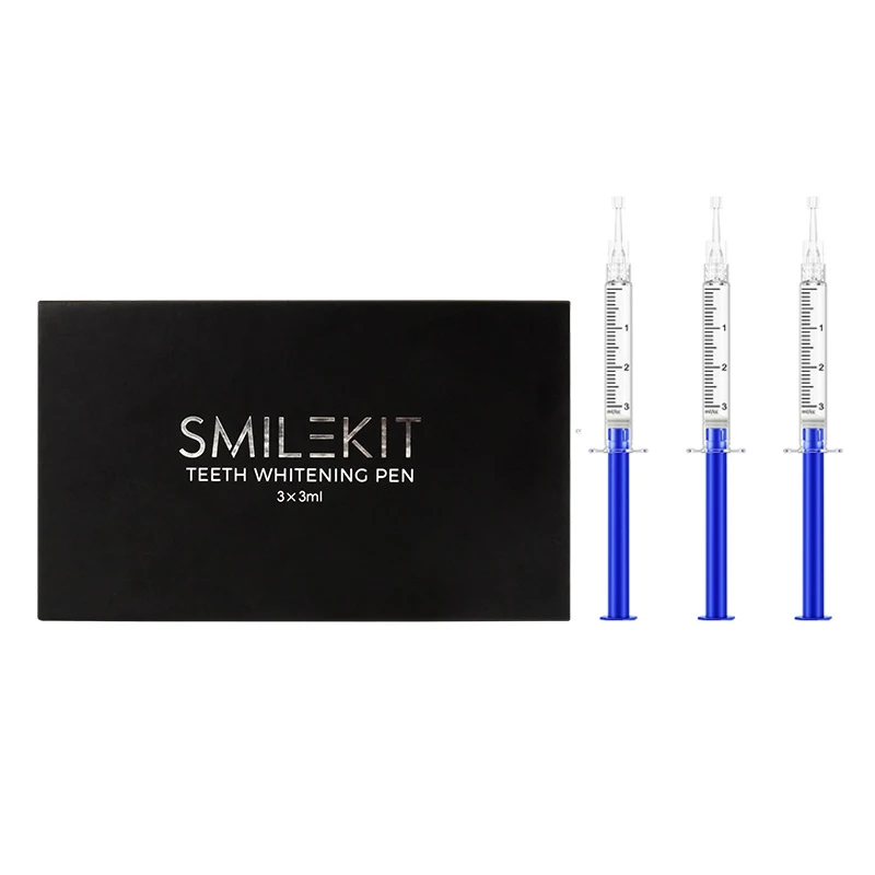 New Dental Equipment Home Mini Blue Teeth Whitening Kit Peroxide Dental Bleaching System Oral Gel Kit Tooth Whitener