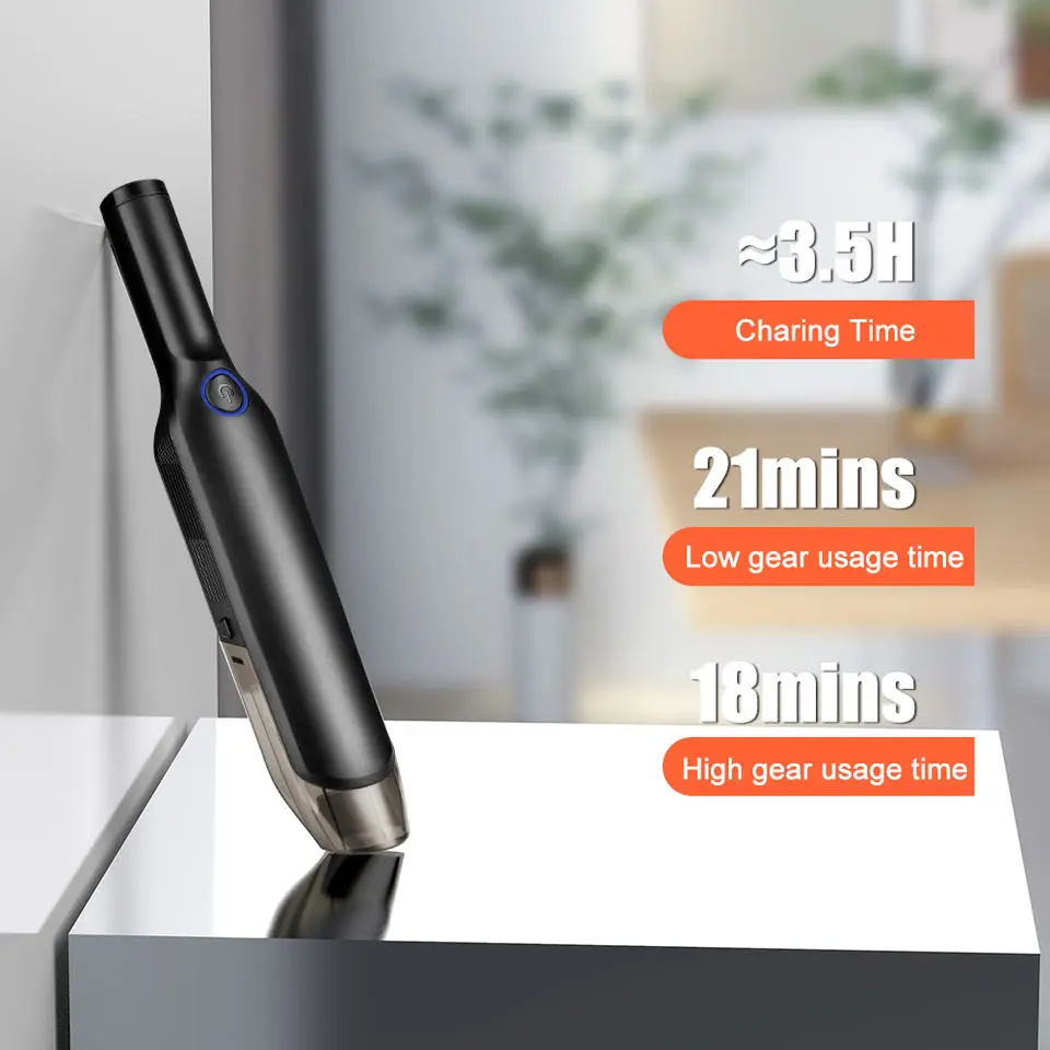 Car vacuum cleaner portable power high suction car household cat and dog pet hair strong handheld vacuum cleaner