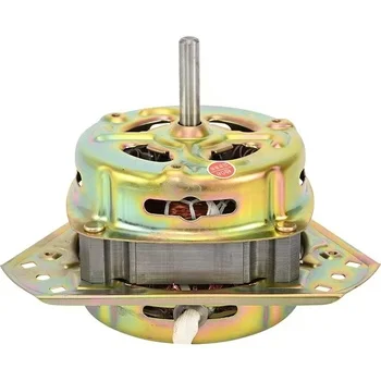 Washing machine dehydrating AC motor