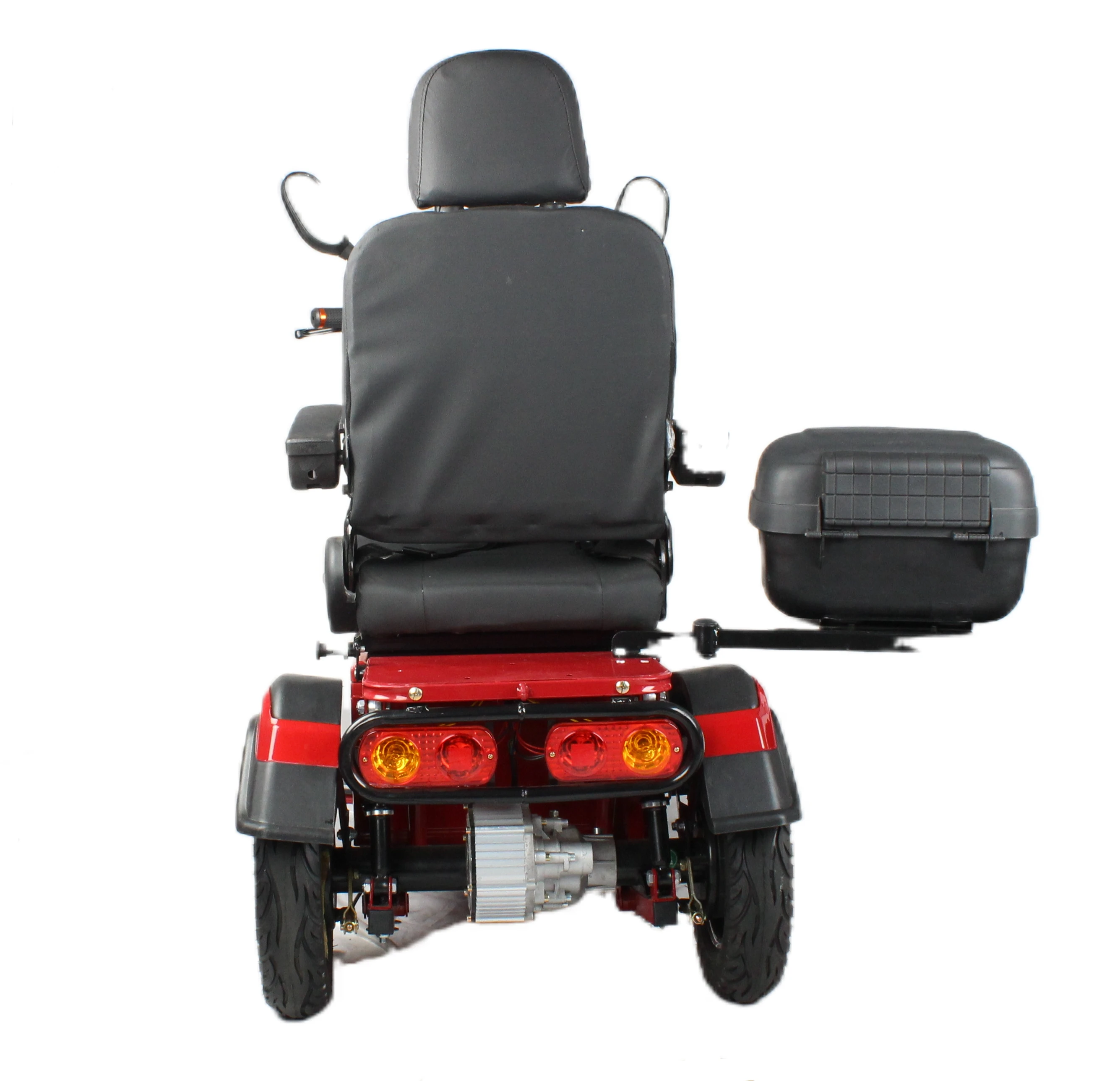 new fashionable large battery carrying recreational passenger electric comfortable Luxury seat tricycle electric adult tricycle