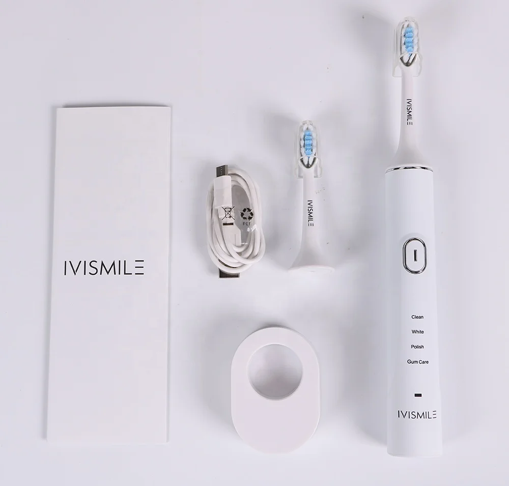 New Designed Deep Cleaning Automatic Whitening LED Light Electric Toothbrush