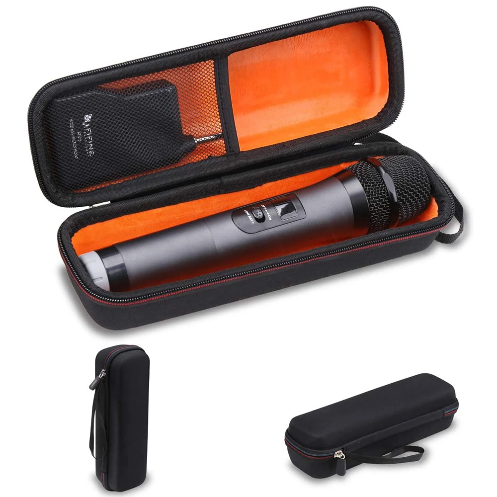 Hard EVA Case Carrying Travel Case for Microphone Portable Storage Case