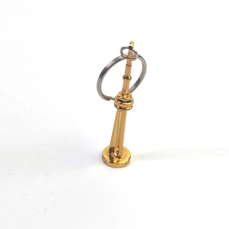 Custom Logo Automotive Car Parts Keychain  Metal Car Keychains for Promotion Gift keychain