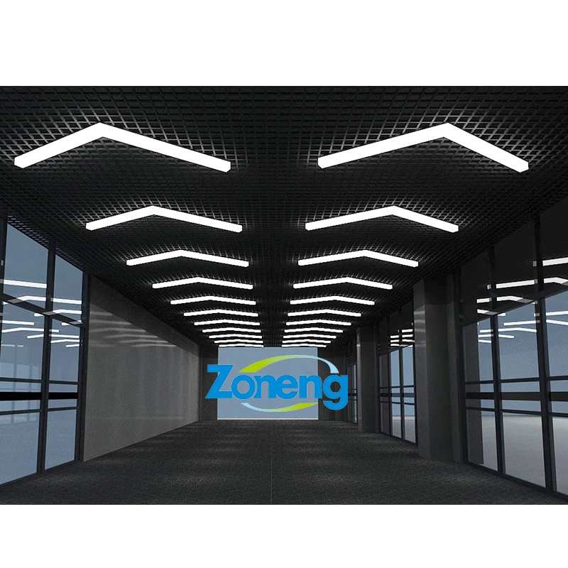 80mm Wide Arrow Shape High Power Garage Lighting Car Body Repair Led Workshop Light