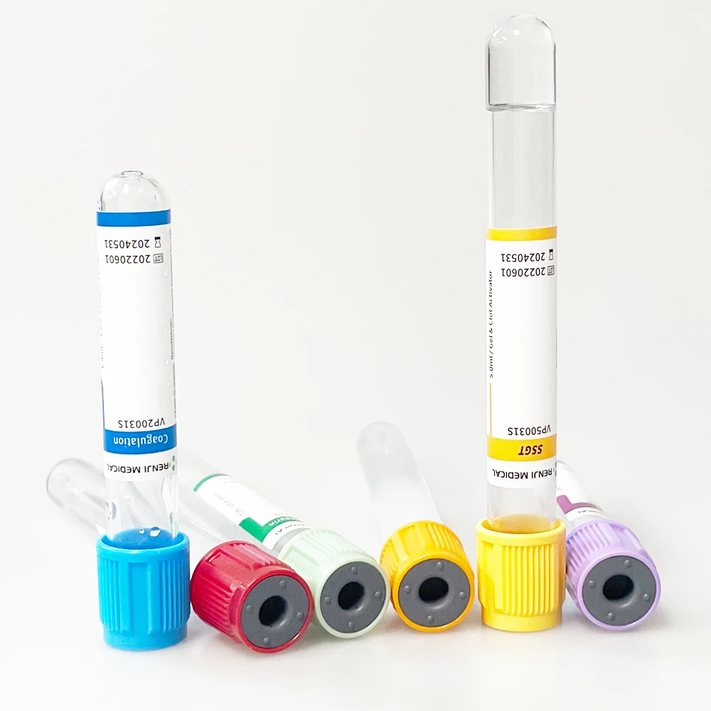 Widely Used Lavender Color EDTA  Tube Vacuum Blood Collection Tube