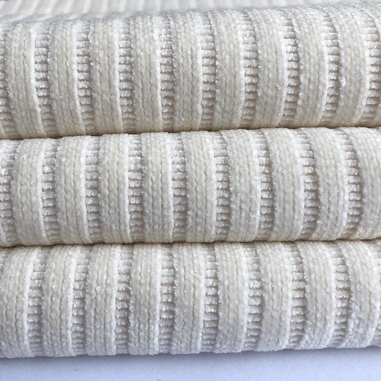 100% chenille polyester fabric knit for women garment