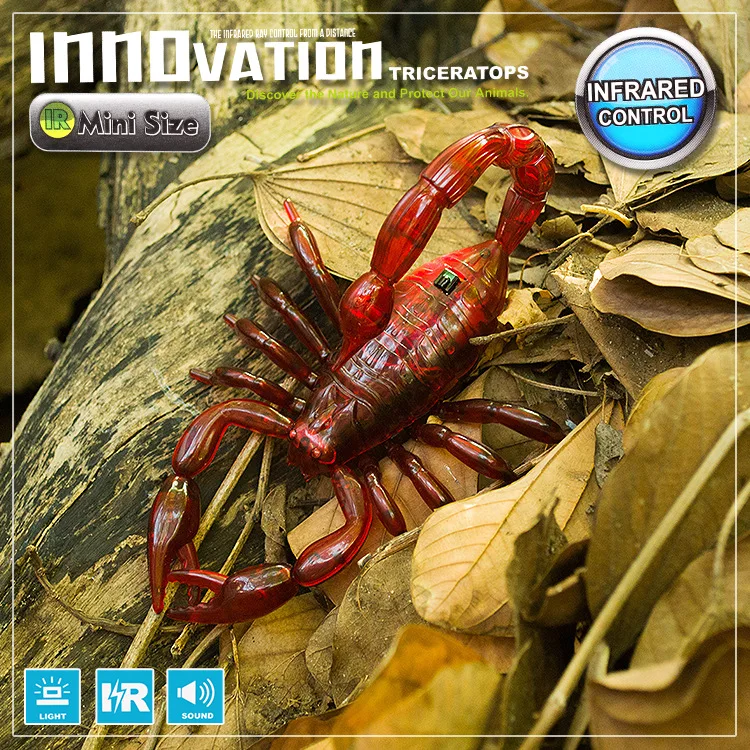 Party Favorite Scary Tricky Bugs Realistic Animal Model Insects Toy Remote Control Scorpion Novelty RC  Scorpion
