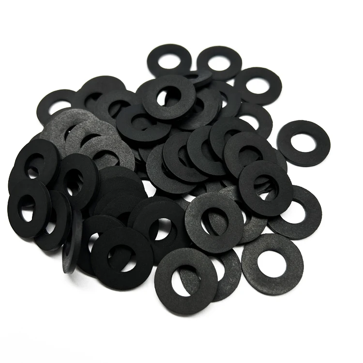 Oil Resistant Neoprene Rubber Washers 1/2 Inch OD x 3/16 Inch ID x 1/16 Inch Thickness Small Rubber Gasket Sealing for Screws