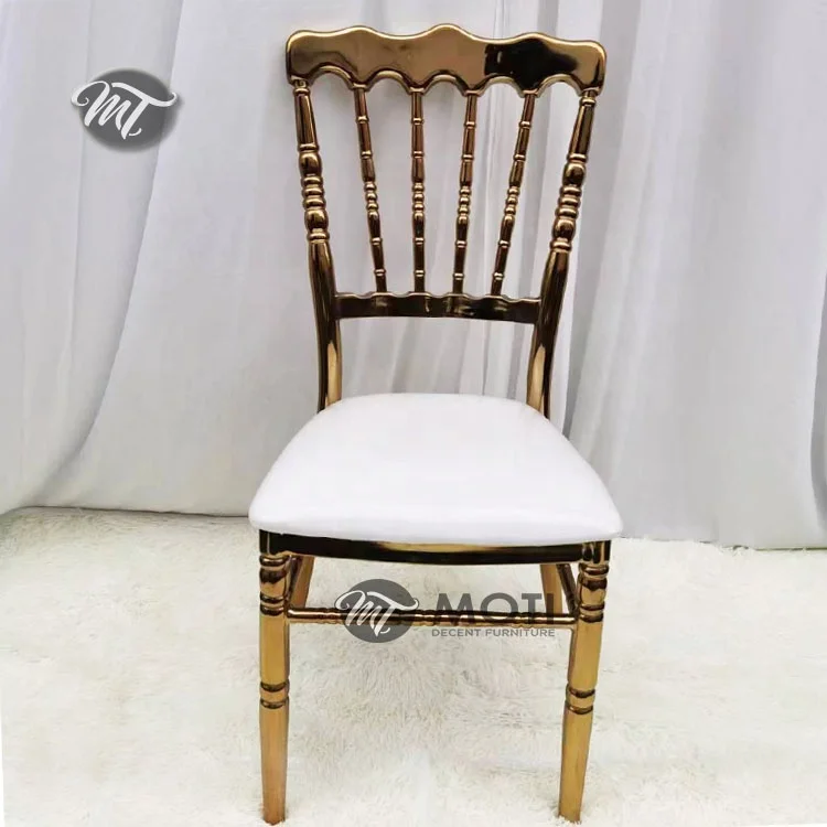 Factory wholesale wedding event chrome gold and silver versailles chiavari napeleon castle chateau chairs tiffany
