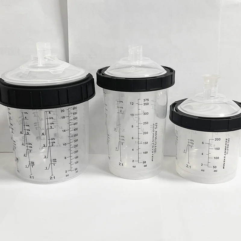 Factory disposable paint spray gun cups mixing cup