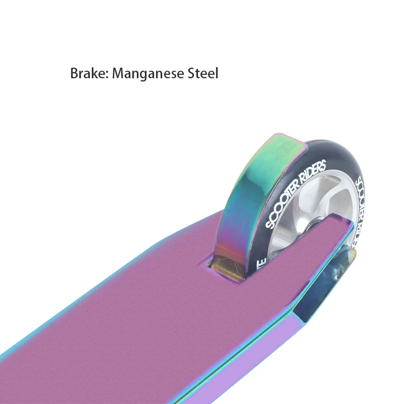 high quality Transfer Printing Pro Stunt Trick Scooter with 120mm Alloy Wheels for Adult