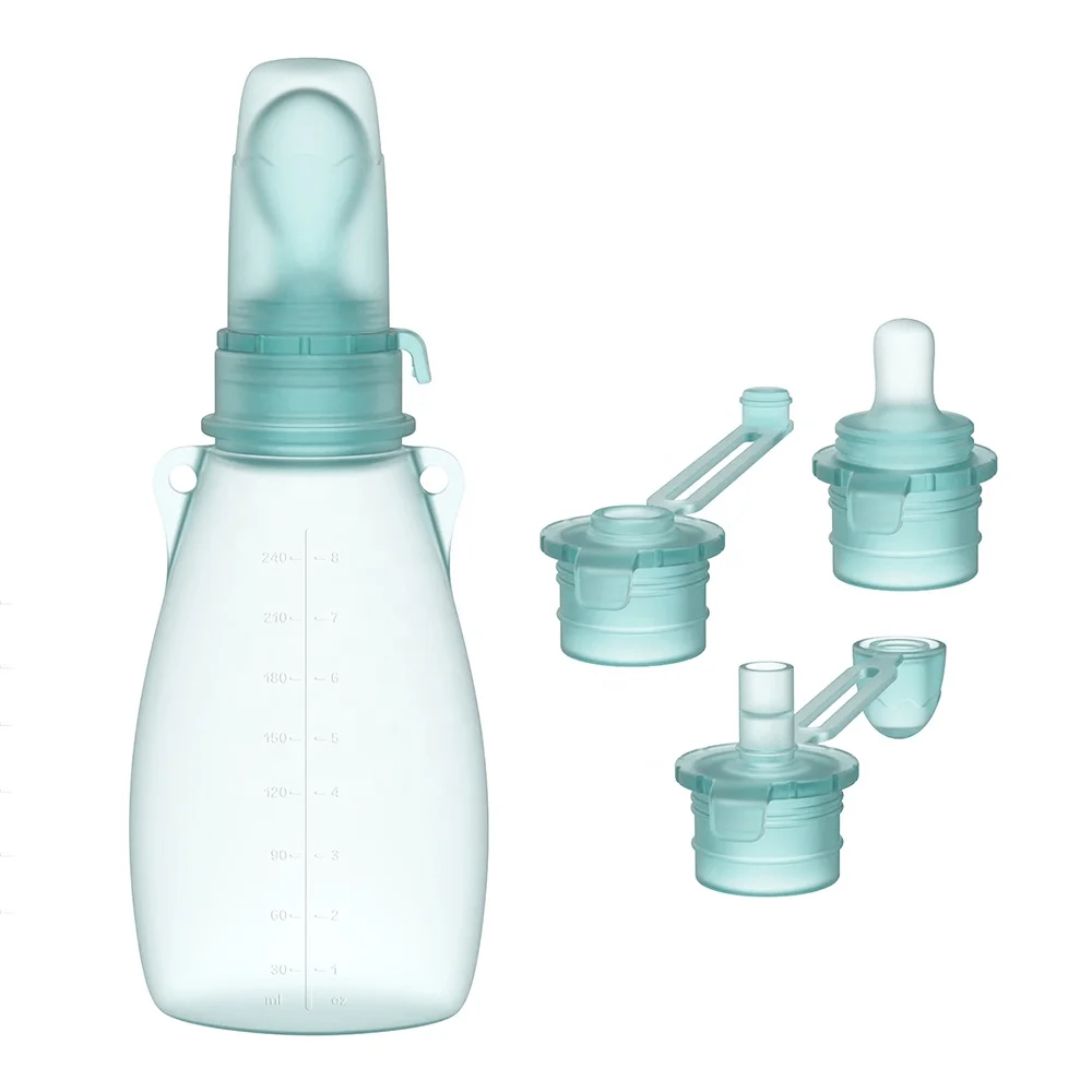 3 In 1 Manufacturer Reusable Eco-friendly Folding Collector 240ml Leak Proof Seal Silicone Breast Milk Storage Bags