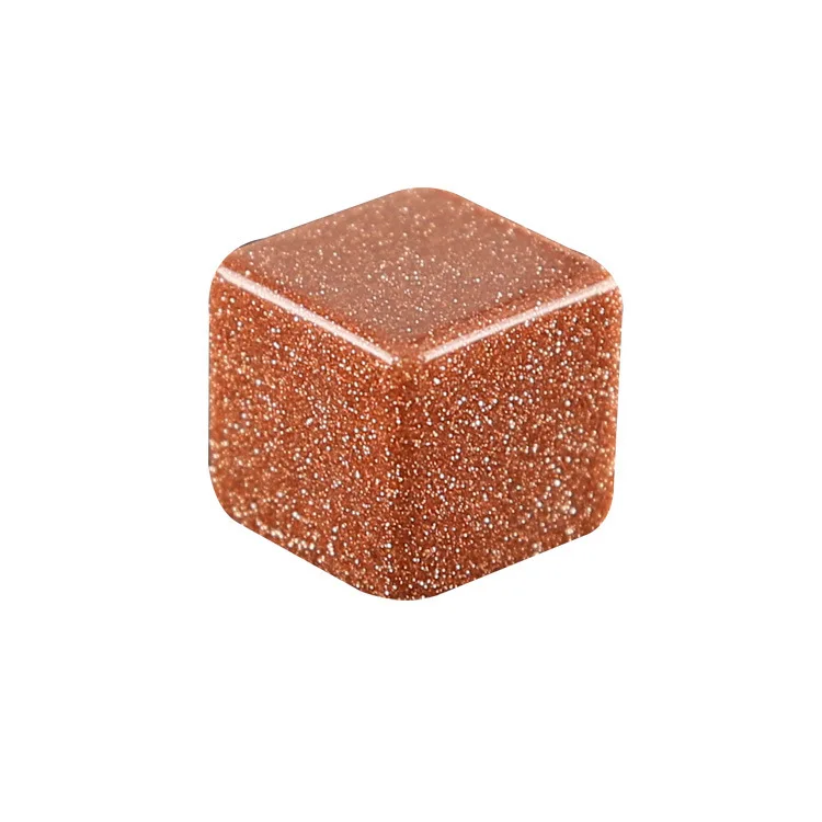 2022 Wholesale Natural Crystal Small Cube Quartz Customized Stone Cold Wine Fish Tank  for Decoration