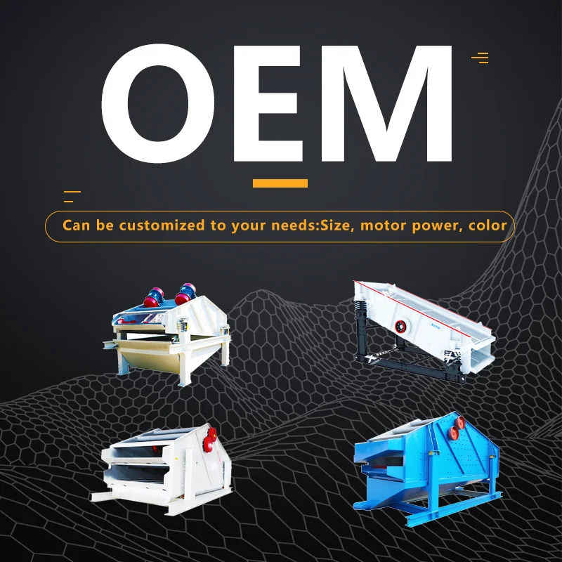 dehydration remove the impurity screen vibrator separation equipment vibrating screen machine vibrating screen mining machinery