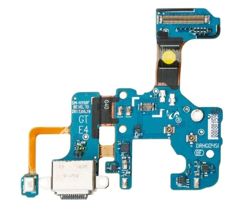 Гибкий кабель с USB-зарядкой и микрофоном для samsung Galaxy Note 8 9 10 10 plus 10 lite N950F N960F N970F n976 n977F