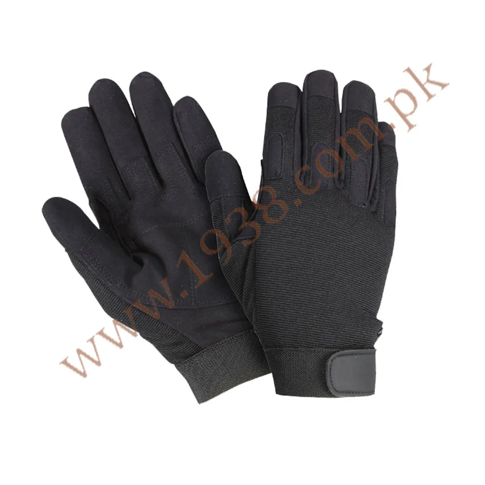 Light Duty Welding Gloves with Shirred Elastic Machine Operation Gloves for Sale 2021 High Quality Men Working Gloves Customized