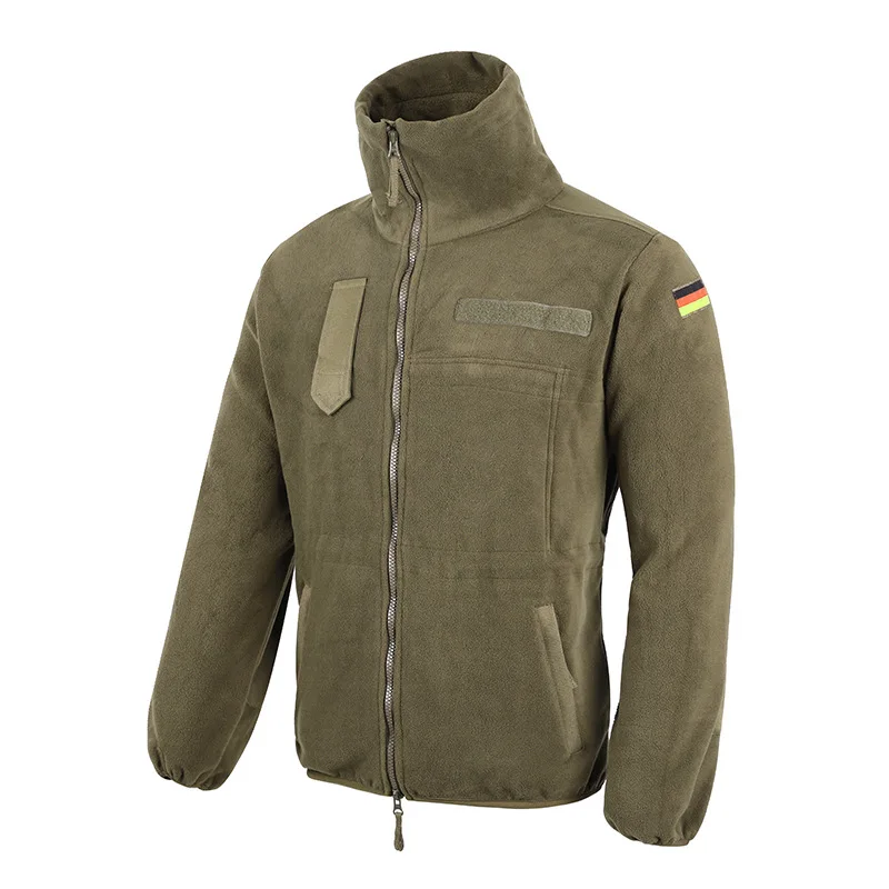 new style men slim stand collar warmer fleece outdoor sport windproof fleece Mountaineering Jackets for man