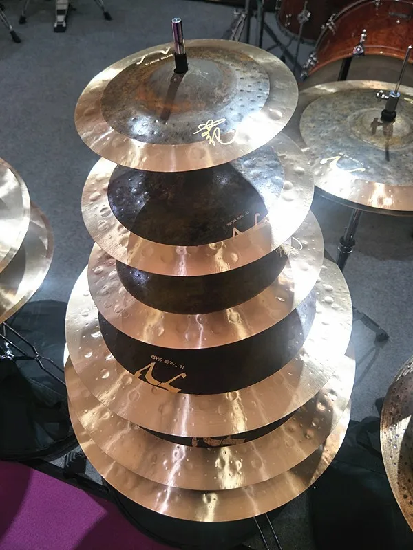 Tongxiang TV B20 Cymbal Pack 14 HH +16 Crash +18 Crash +20Ride+Cymbal Bag