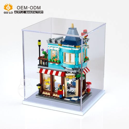 Factory Custom   Mini Figures Lego Bricks Toy Car Model Acrylic Display Case