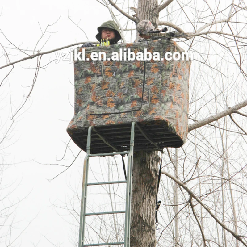 2023 new competitive price high quality outdoor strong hunting treestand with seat and tent With Wholesale Popular