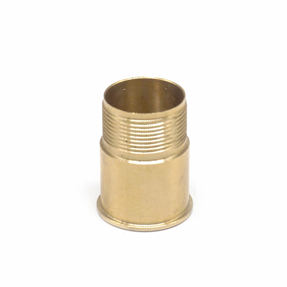 High Quality Customized Male Female Thread Cylindrical Lead-Free Pipe Rod Shaft Brass Flange Bushing