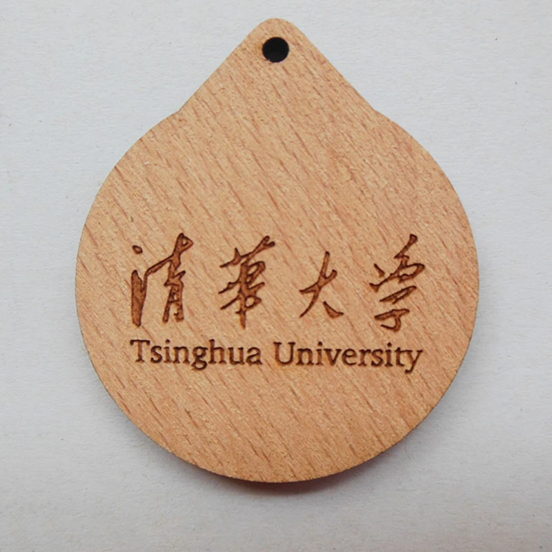 custom made Round Engraved Sports Marathon Running Race Award Souvenir wooden medal