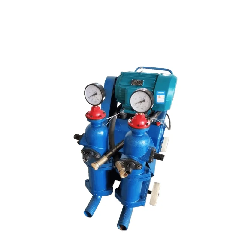 grouting machine Small double liquid double cylinder piston grouting pump electric grouting machine manufacturer