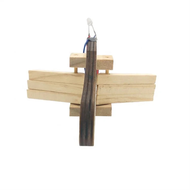 
Wooden DIY Production Glowing Clapping Hand Educational Electronic Toys 