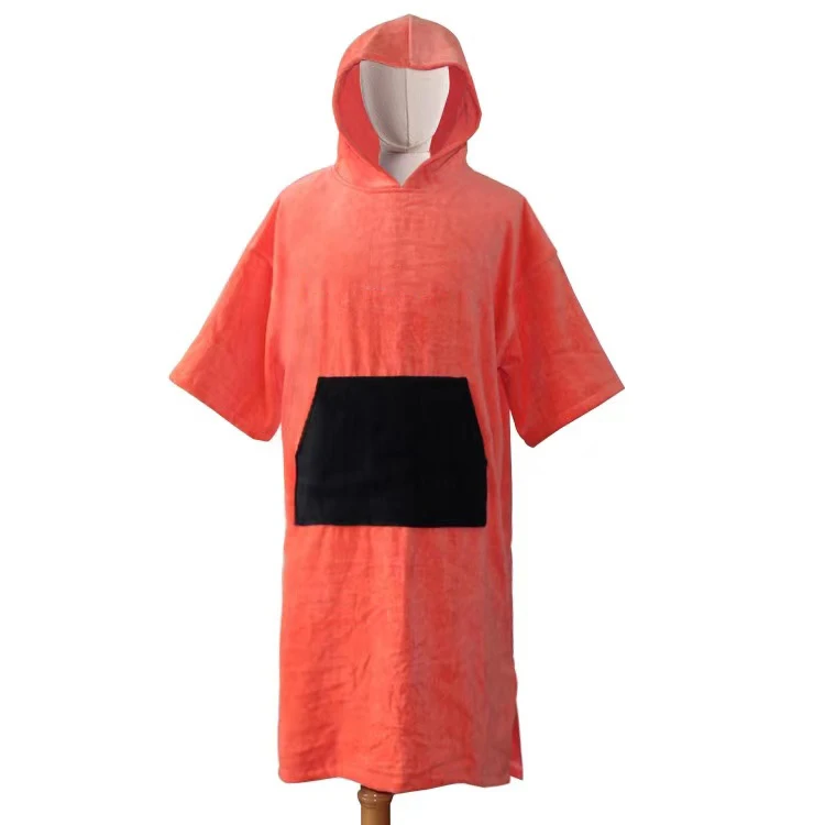 2024 New Style Microfiber Changing Poncho High-Quality Wholesale Price Beach Poncho