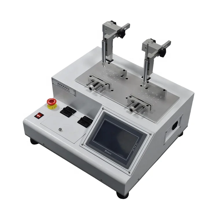 Touch screen Rubber Abrasion Tester Multi-functional Alcohol Abrasion Tester Wear Tester