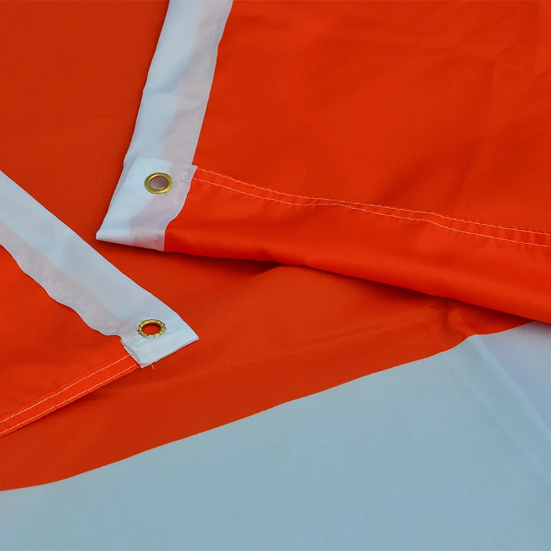 High Quality Stock 150D Polyester Flying Customized Logo Printing 3*5ft Custom Flags