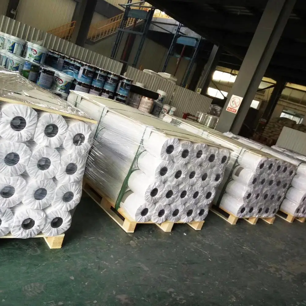 Pre-applied HDPE waterproof membrane