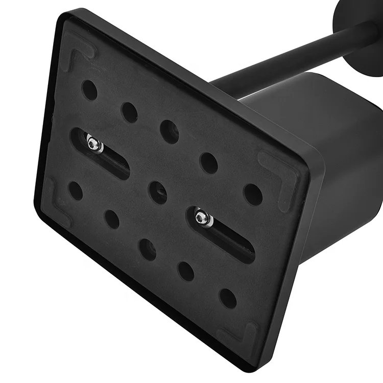 Stainless Steel Roll Holder with Toilet Brush Free Standing Roll Holder Toilet Paper Holder and Toilet Brush