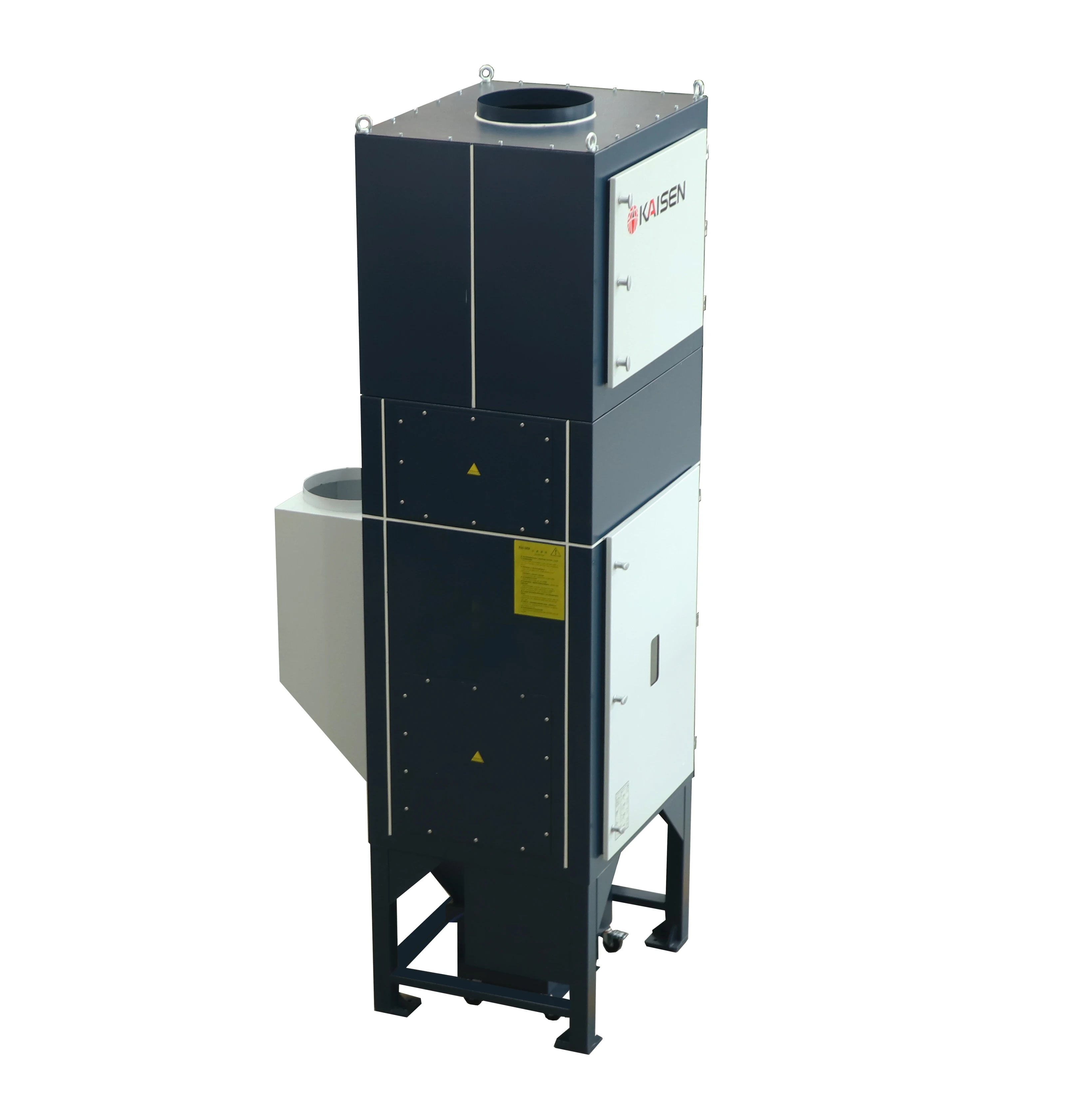 5.5 / 7.5 Kw Auto cleaning laser cutting fume extractor or dust collector with CE and RoHS certification