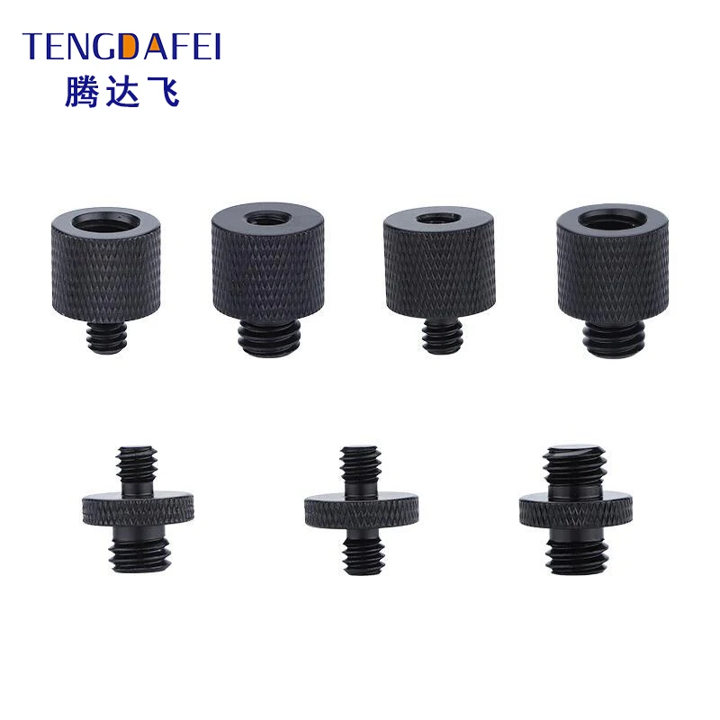Camera screw Quick release plate screw 1/4 turn 3/8 conversion screw  Small turn big pan/tilt base nut hot shoe